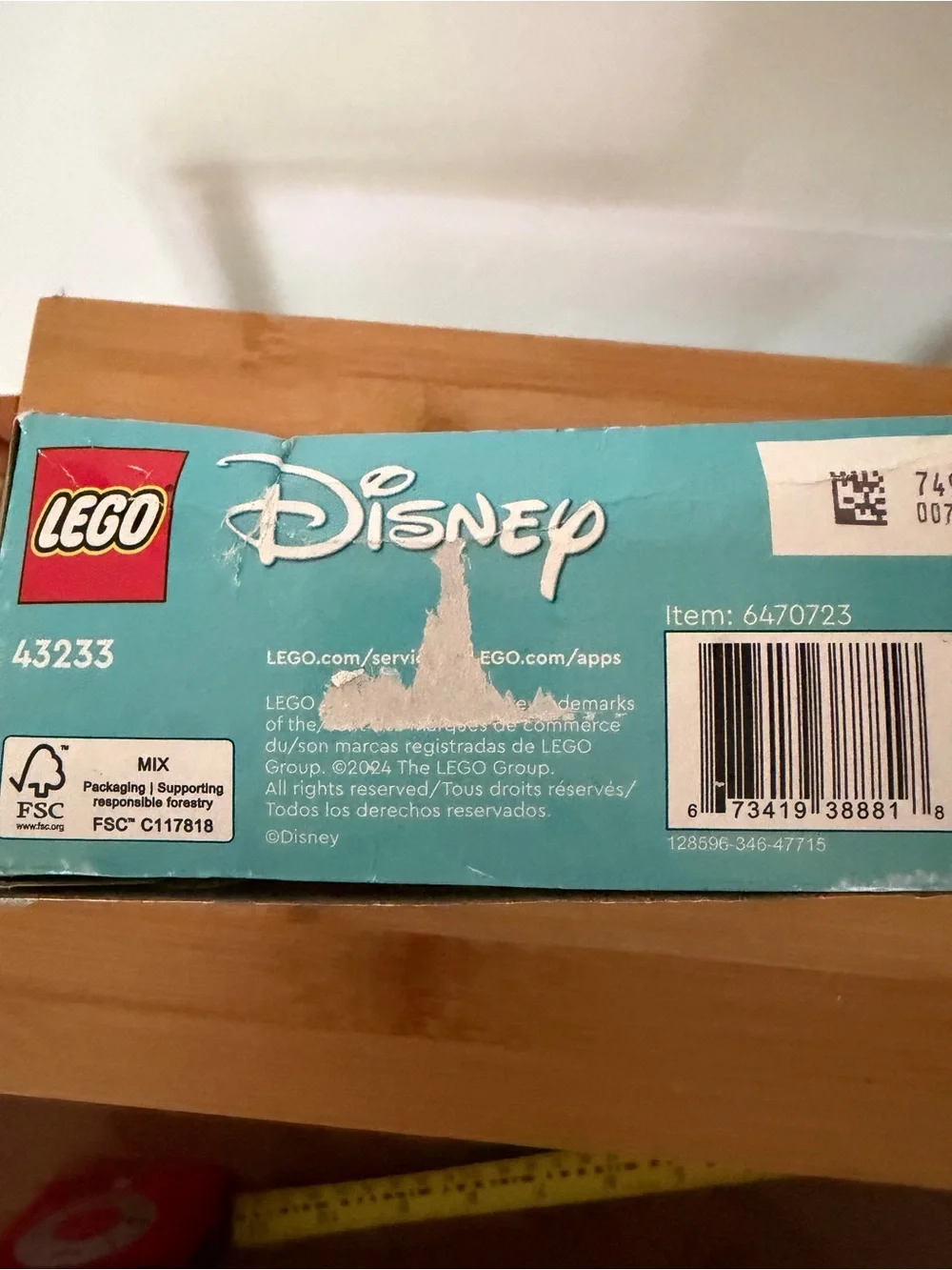 LEGO x Disney Belle’s Storytime Horse Carriage. #43233 Age 5+ Disney Princess